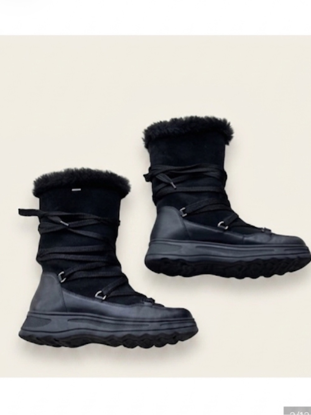 Leather Geox Waterproof Boots